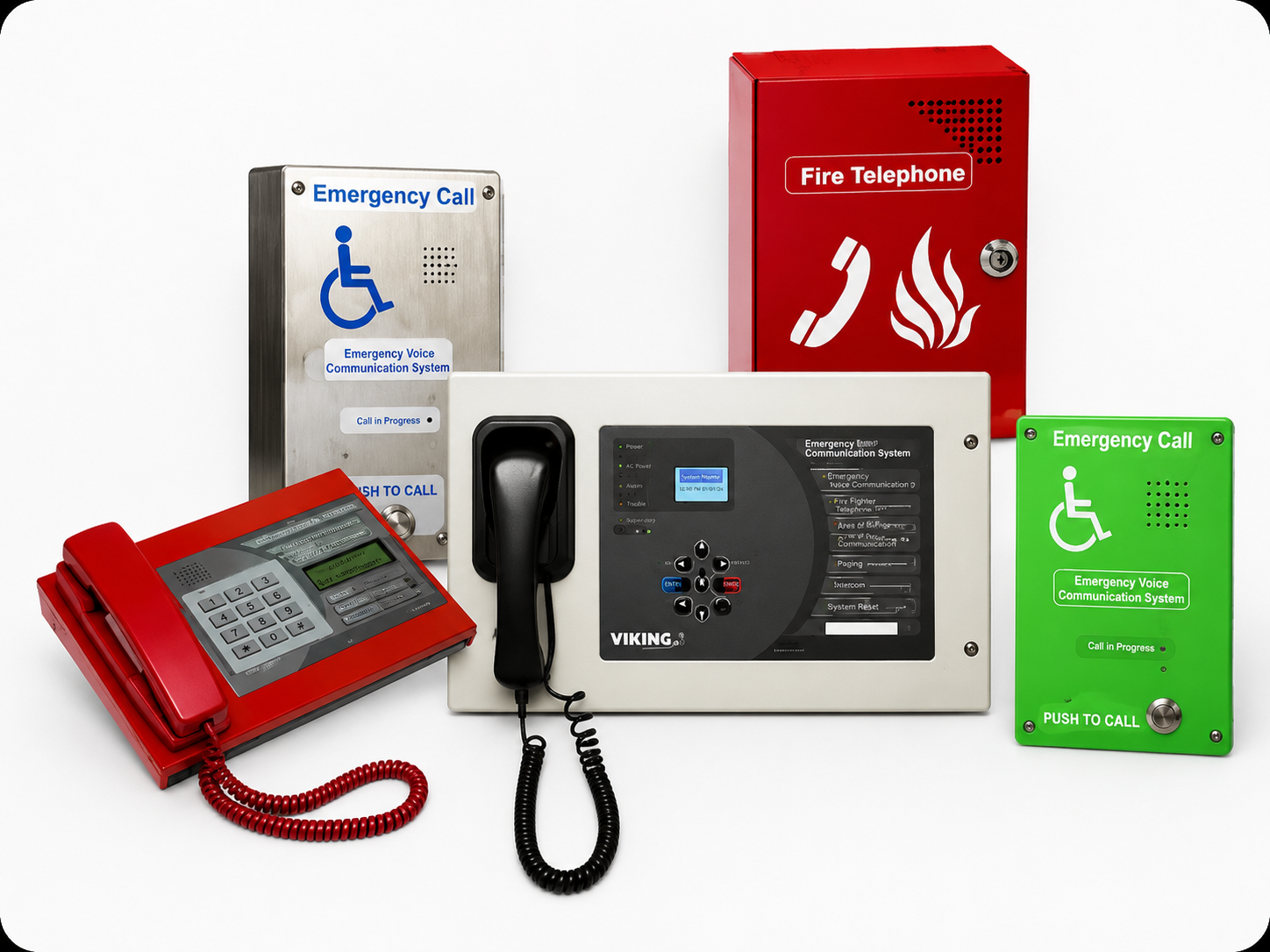 Emergency voice communication and refuge call points